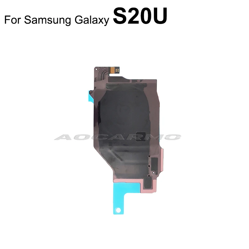 Aocarmo Charger Wireless Charging Induction Coil NFC Module Flex Cable For Samsung Galaxy S20 S21 S22 Plus Ultra S20+ S20US20 FE