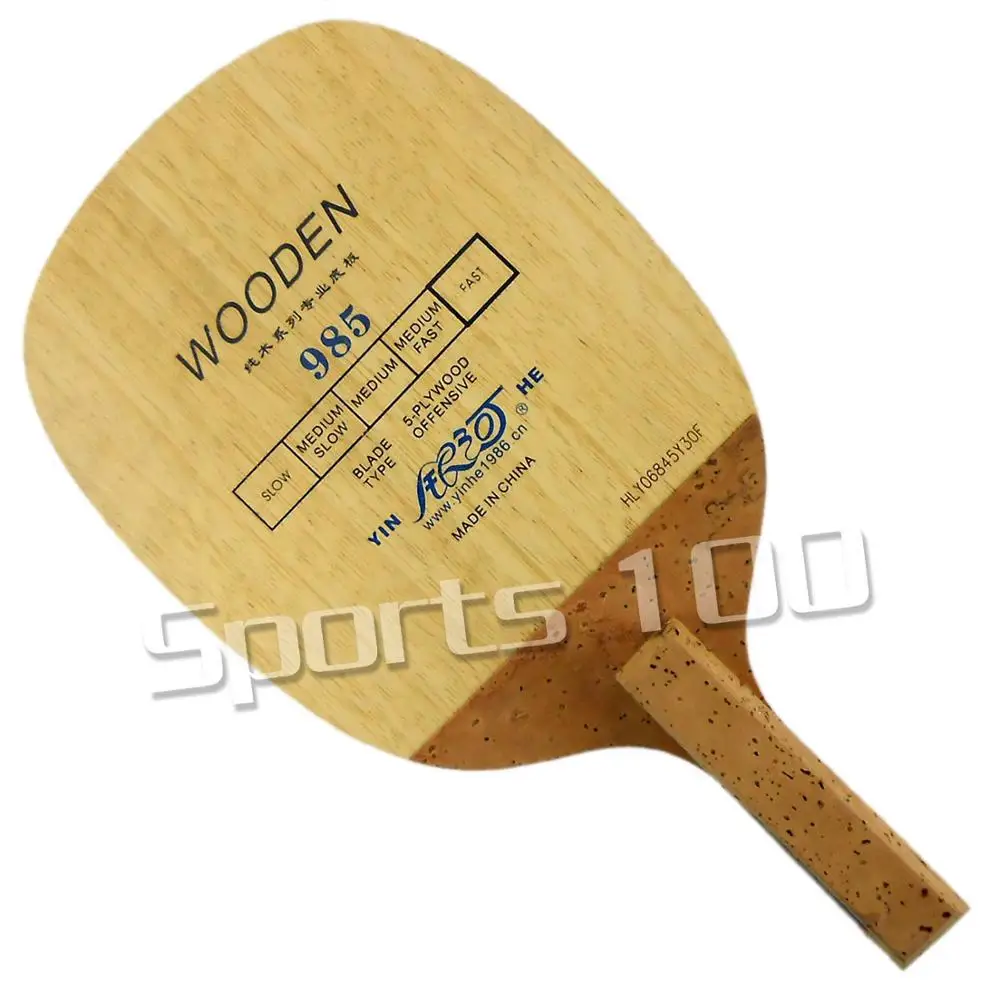 Original YINHE 985 Table Tennis Blade 5 Ply Wood Fast Attack Japanese Penhold Racket Loop Offensive Ping Pong Bat Paddle