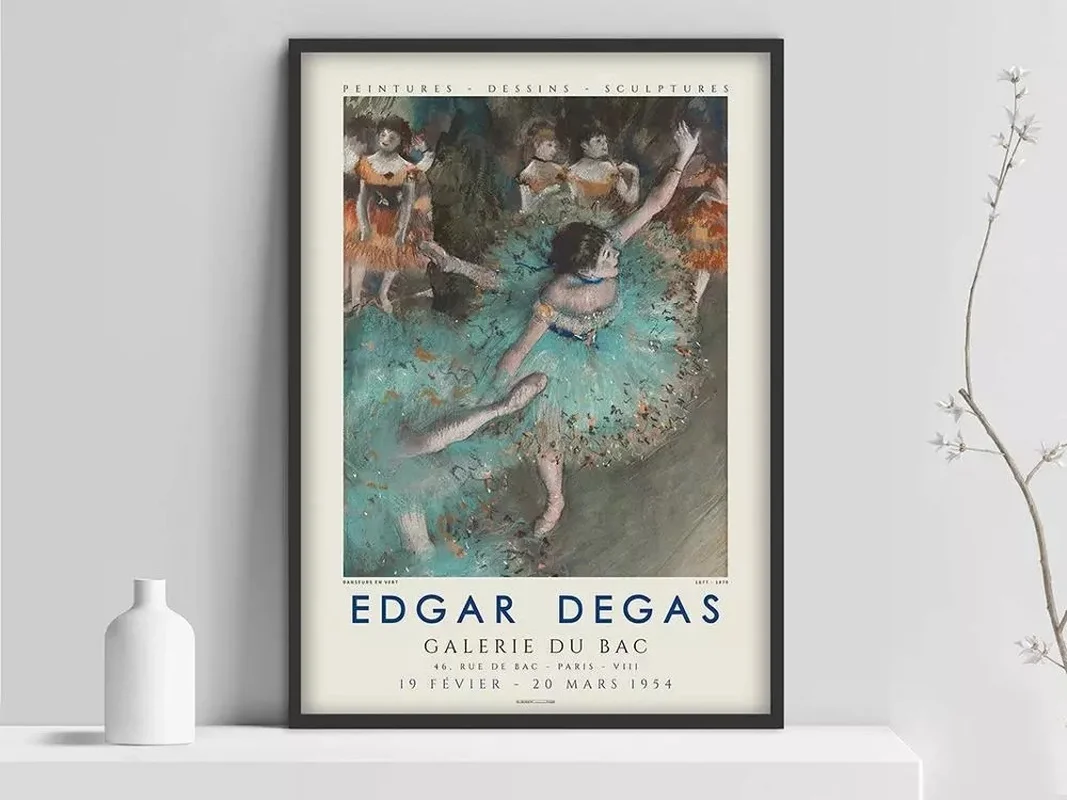 

Edgar Degas Ballest poster, Degas ballet class poster, Degas Exhibitoin poster, Degas Ballet, Museum art, Degas Matisse Exm Ga
