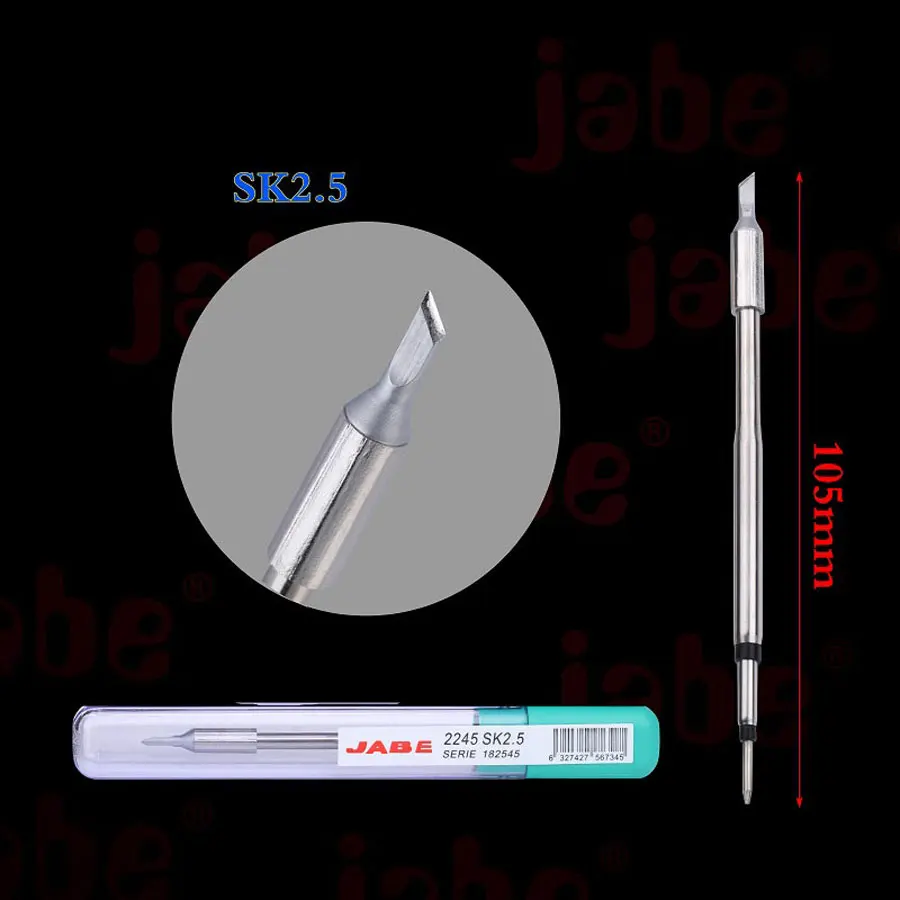 Jabe UD-1200 Lead Free Electronic Solder Iron Tip Original Nozzle Mobile Phone Fingerprint Flying Wire Repair Welding Tool