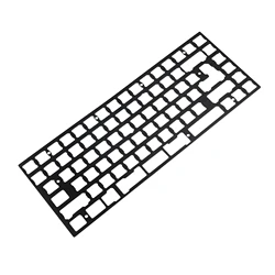 75% 84 ANSI ISO Plate CNC Brush Finish Anodized PC Alu Brass Plate For 75% 84 Cherry MX Mechanical Keyboard YMD75 KBD75 75 V2 V3