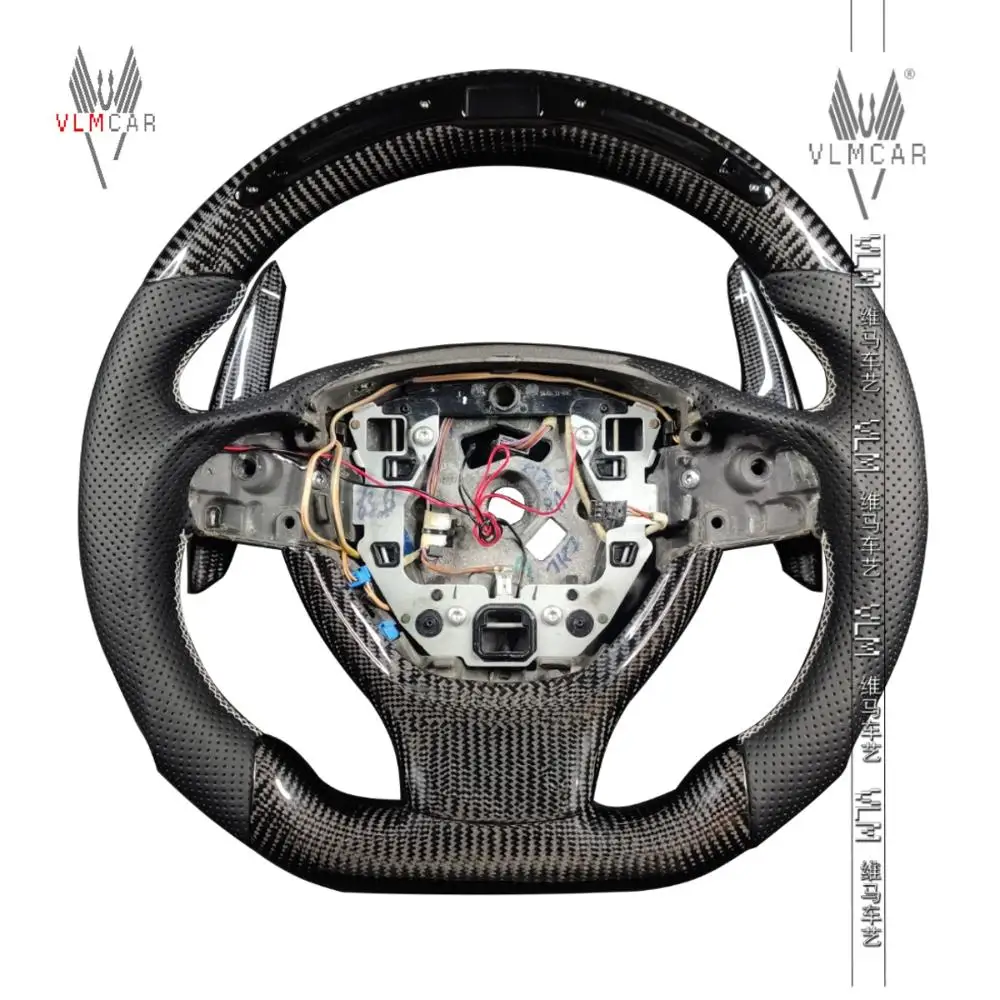 

VLMCAR Private Custom Carbon Fiber Steering Wheel For BMW 5 Series F10 Include Led Annd Shift Paddles Car Accessories Auto Parts