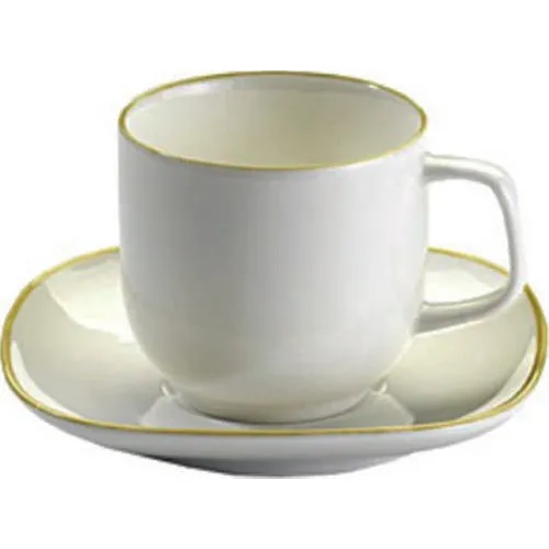 6 pcs Coffee Cup Pad Beige Tea Coffee Cups Tea Coffee Sets Tea Coffee Mug For Turkish Cup Set Glass