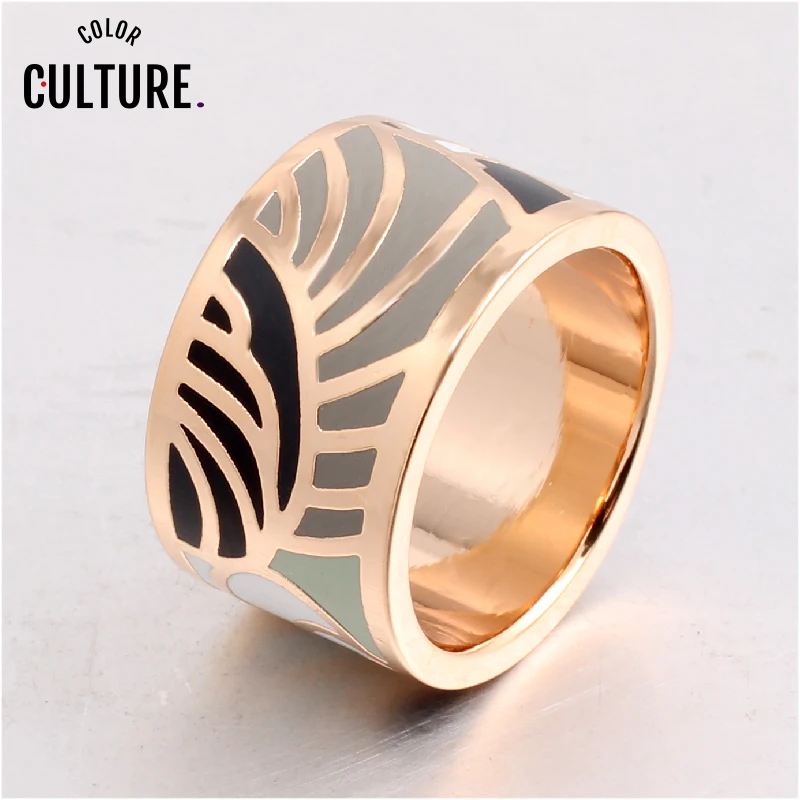 Brand Elegant Classic Vintage Rings for Women/Mens Wedding Stainless Steel Color Jewelry