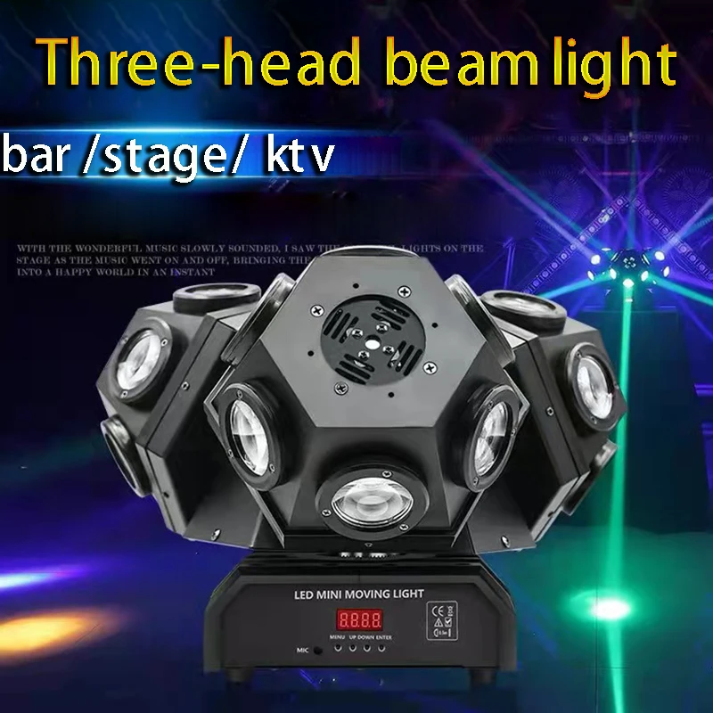 rgbw led feixe movendo a cabeca luz cabecas rgb laser estagio projetor luz musica dmx512 controlador dj discoteca lampada luzes de festa 220w 01