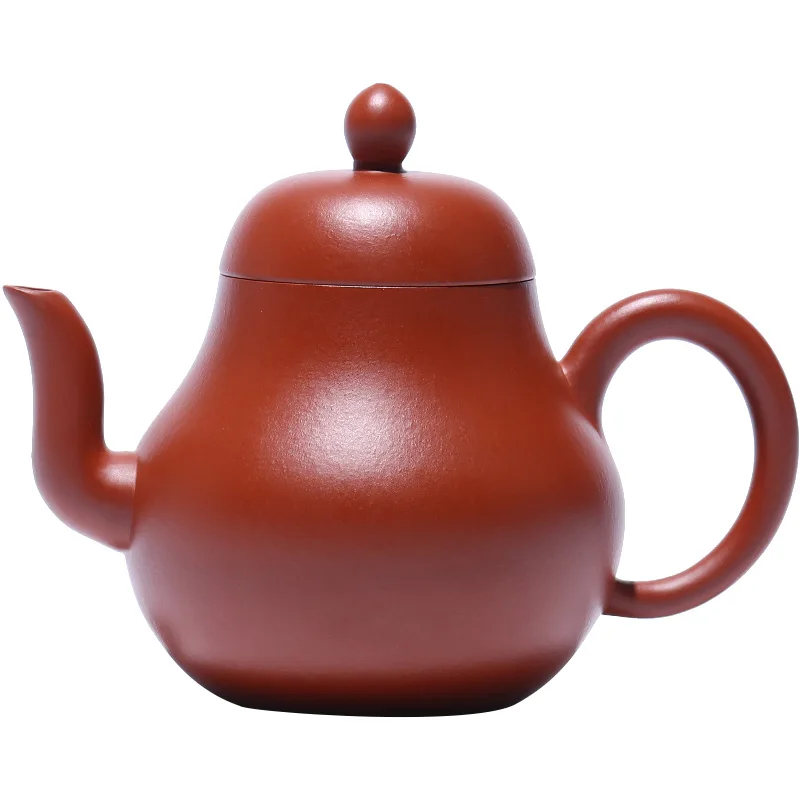 yixing whole of manual recommended undressed ore mud little teapot single household kung fu tea set, zhu pavilion pot