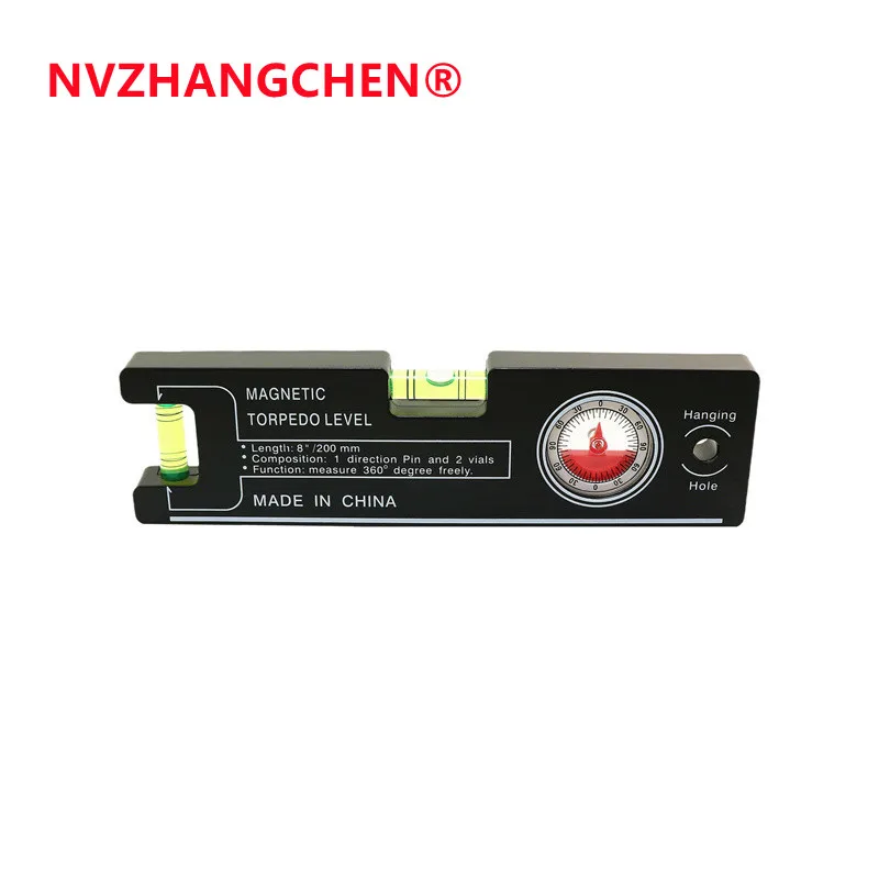 Magnetic High Precision Angle Meter Level Ruler Bubble Spirit Level Balance Ruler For DIY Building Home Improvement Balance Rule