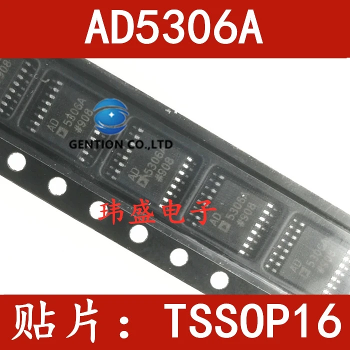 10PCS AD5306A AD5306ARU AD5306ARUZ AD5306BRUZ-REEL7 TSSOP-16ในสต็อก100% ใหม่และต้นฉบับ