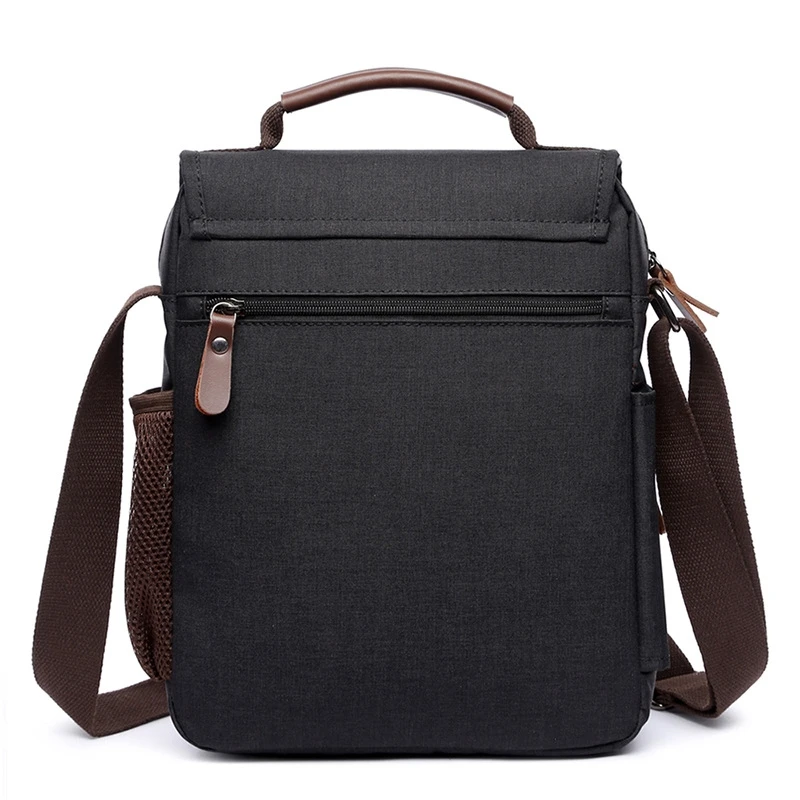 Brief single shoulder bag Simple Polyester Multilayer Pockets Fashion pen bag zipper ipad bag cellphone bag messenger bags tote