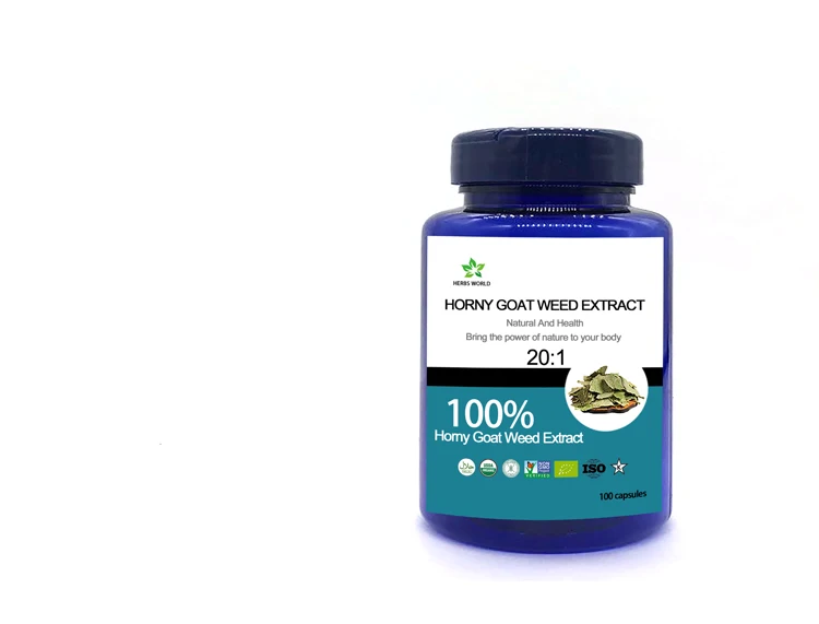 Epimedium Icariin 100% Horny Goat Weed Extract 20:1