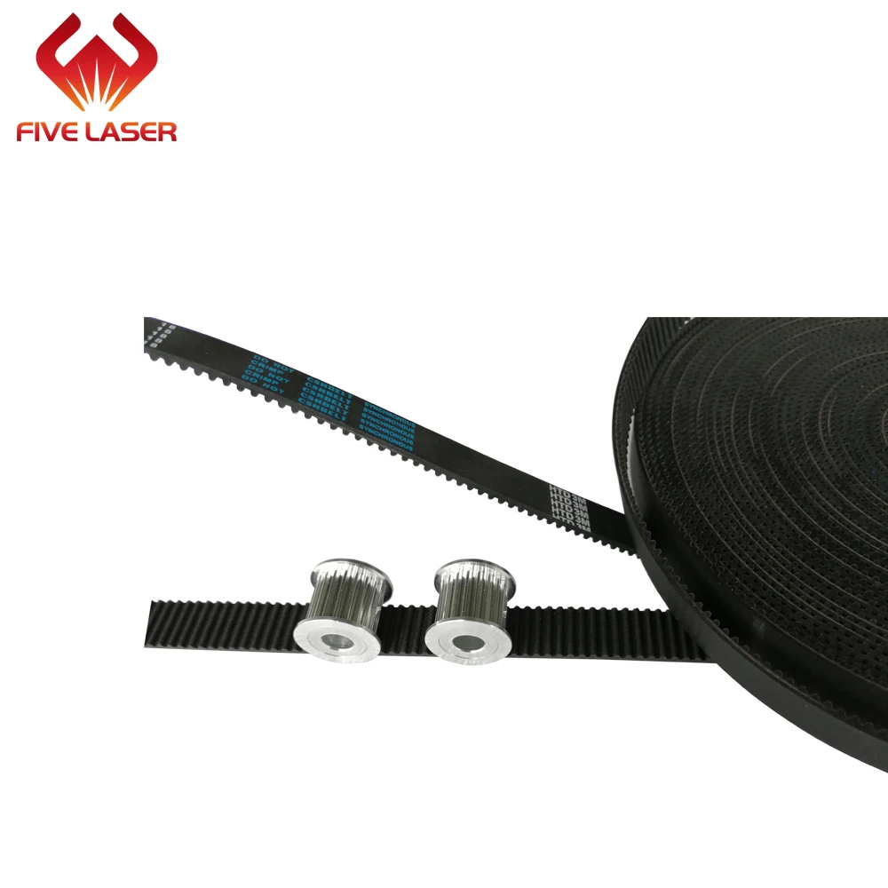 Laser timing belt HTD3M 15mm for linear guide pulley matched rubber open end timing belt for laser cutting machine