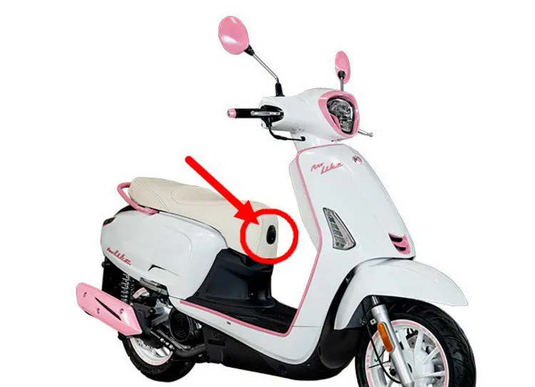 Motocykl wewnętrzna pudełko do przechowywania hak dla Kymco Ct250 300 Ck250t-11 Peoples150 Like150 — zdjęcie 4