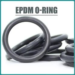 CS2mm EPDM O 링 ID 1/2/3/4/5/6/7/8/9/10*2mm 100PCS O-링 가스켓 씰 배기 마운트 고무 절연체 그로멧 ORING