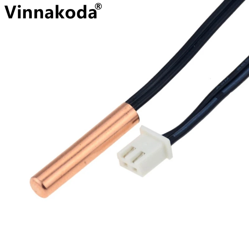 2PCS Air Conditioner Temperature Sensor Coil 5K 10K 15K 20K  50K 100K AIRCOND Temperature Sensor Rubber Copper Head