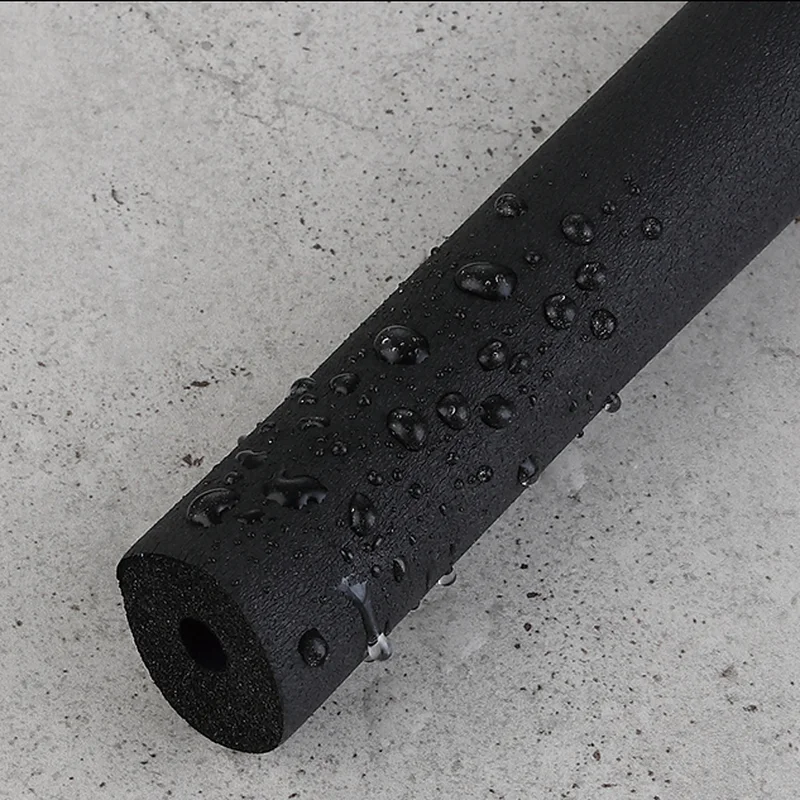 Sponge Rubber Pipe black Insulation Pipe waterproof Pipeline Holder Thermal Tubular Protective sleeve Air conditioning fitting