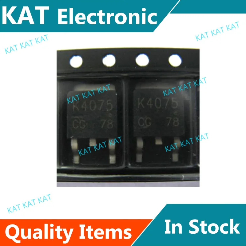 10PCS/Lot 2SK4075 K4075 40V 60A SWITCHING N-CHANNEL POWER MOS FET SWITCHING N-CHANNEL POWER MOS FET