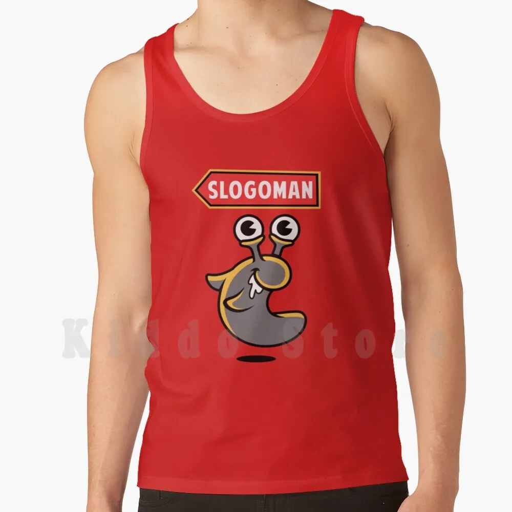 Slogo Sign Tank Tops Vest Sleeveless Slogoman Slogo Youtuber Pesky Bird Jelly Albertstuff Albertsstuff Piggy