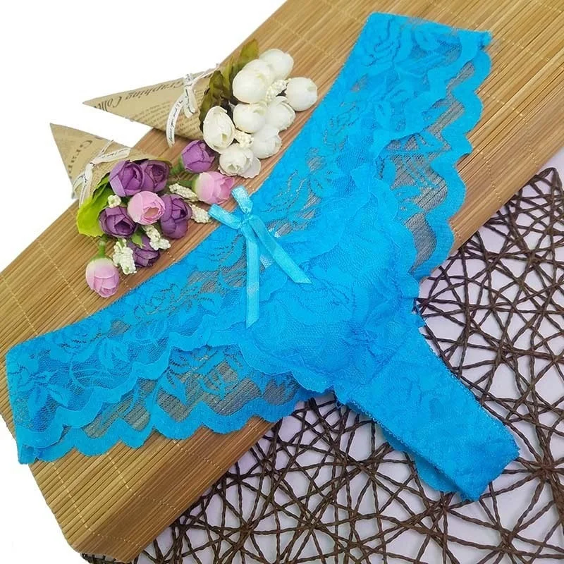 

Cotton Women's Sexy Thongs G-string Underwear Panties Briefs For Ladies T-back12pcs/lot 169