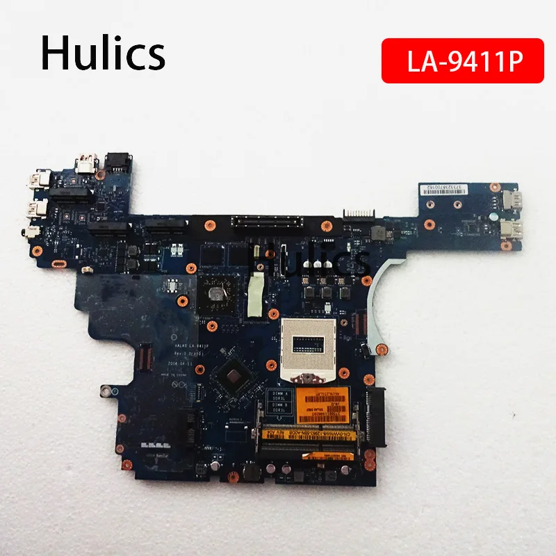 

Hulics Used CN-0VWNW8 0VWNW8 VWNW8 VALA0 LA-9411P For DELL Latitude E6540 Laptop Motherboard 9411P PGA947 HD8790M 2GB Gpu