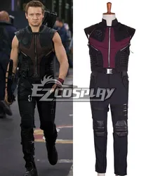 Disfraz de The Hawkeye para hombre adulto, traje de Cosplay de Clint Barton para Halloween, Carnaval, E001