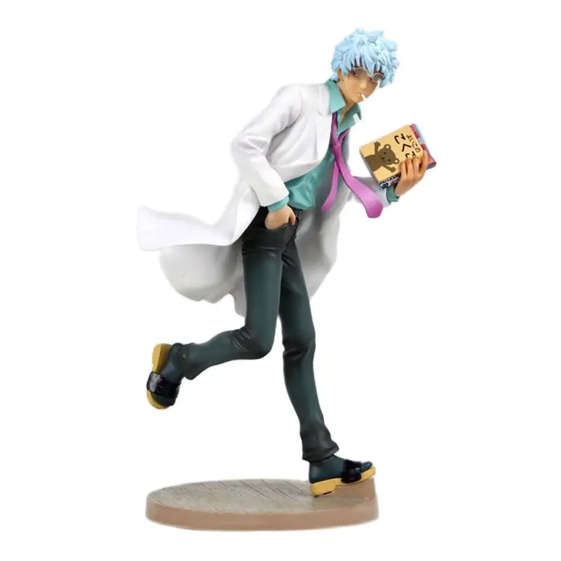 Anime Gintoki Sakata PVC Action Figures Manga Statue Collectible Game Model Kids Toys Doll Gifts 22cm