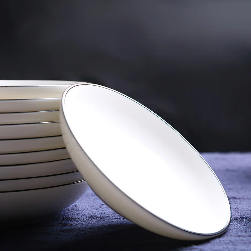 Taste Dish Ceramic Small Plate Jam Nut Porcelain Mini Soy Sauce Tray Saucer Seasoning Bowl Tableware Household Kitchen Supplies