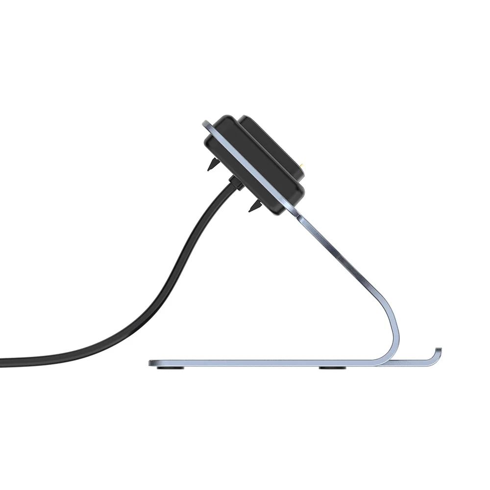 แท่นชาร์จสำหรับ Fitbit Charge 5เครื่องชาร์จขาตั้งชาร์จสถานีสำหรับ Fitbit Luxe 2021ฐาน Cradle 3.2ft USB สายไฟ