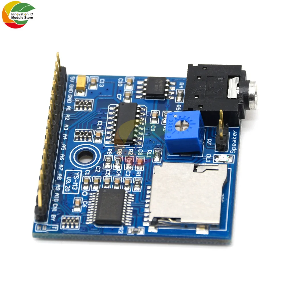 Voice Spelen Module MP3 Prompt Trigger Uitzending Mcu Diy Omroep MP3 Voice Module Voor Arduino