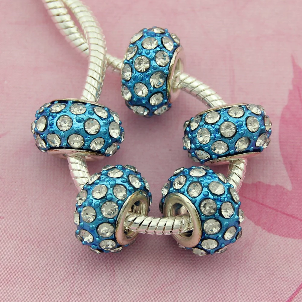 10 Pcs/ Lot Blue Bi… - image