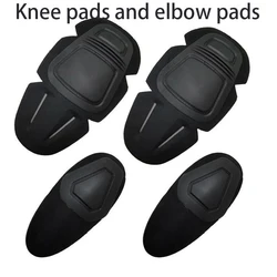 Military Tactical g2 g3 Frog Suit Knee Pads & Elbow Support Paintball Airsoft Kneepad Interpolated Knee Protector Set