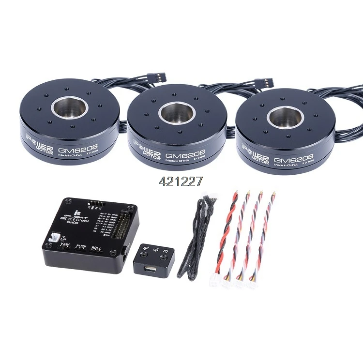 

Iflight Ipower AlexMos 32 BIT Extended BGC with GM6208-150T GM6208 150T Brushless Motor Combo Set upgrade GBM6208H-150T