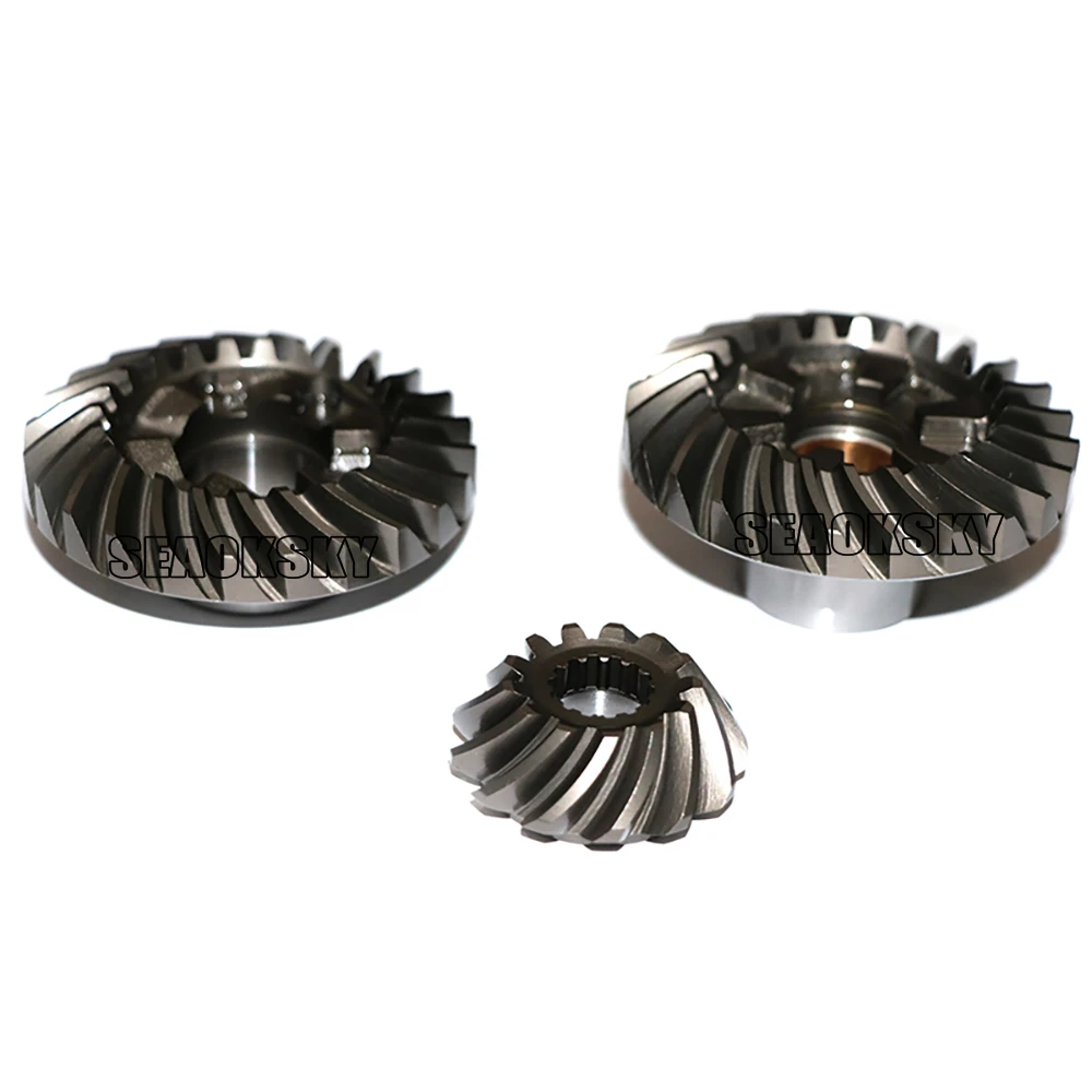 Gear set for Yamaha 4 stroke 60HP boat engine 69W-45551-00 69W-45560-00 62Y-45571-00