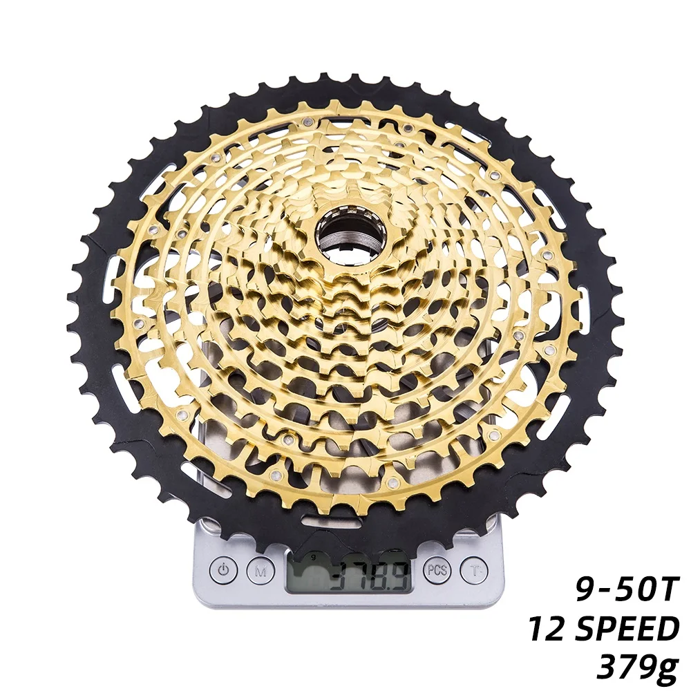 MTB Ultimate 12 Speed 9-50T ULT XD Cassette Ultralight Mountain Bike 12s XD Hub Full steel Flywheel 12v Durable Sprocket 379g