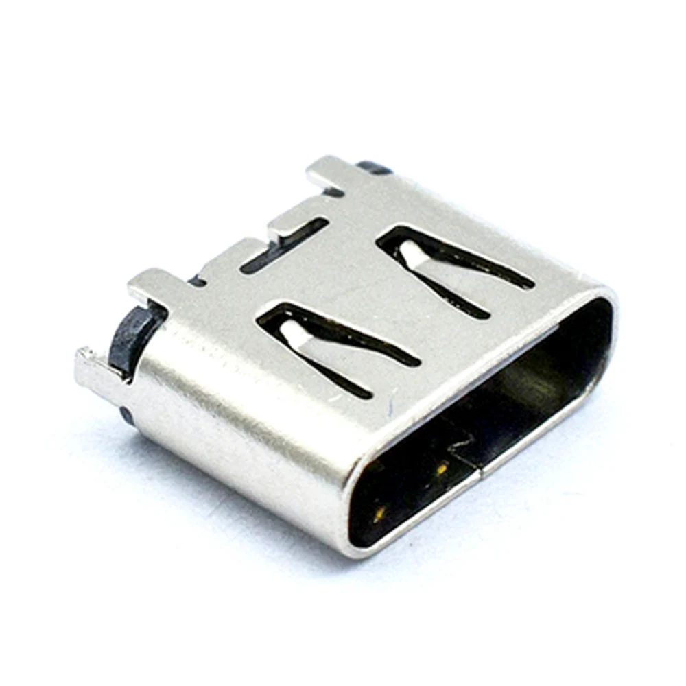 10pc 20pc TYPE-C 6 Pin hembra Vertical macho-conector de placa Micro USB 3,1 Jack sockect puerto para Samsung Huawei Meizu xiaomi