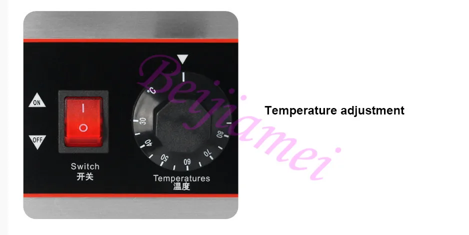 Elektrische Marmelade Heizung Füllstoff Erhaltung Edelstahl Kommerziellen Sauce Wärmer Schokolade Erwärmung Maschine
