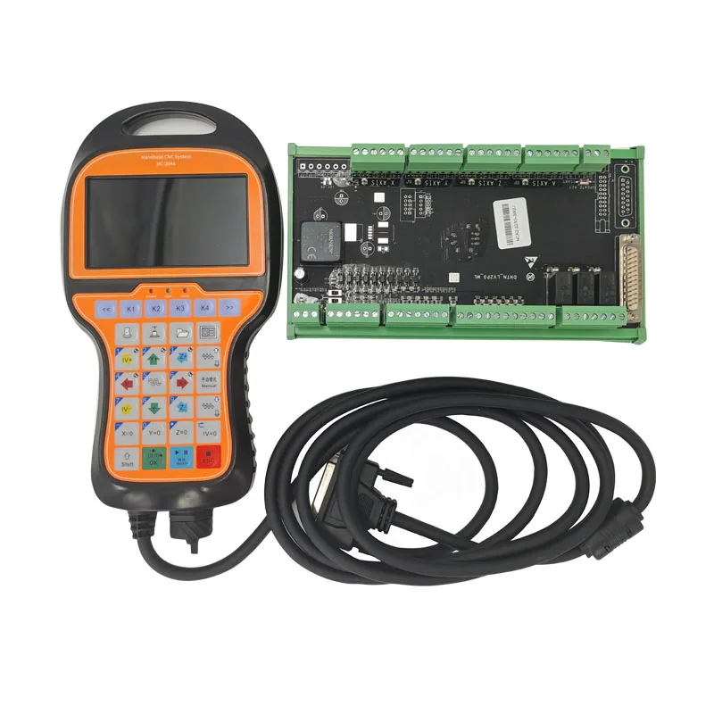 Handheld engraving machine controller 3-axis 4-axis motion control system stepper motor controller G code 4-axis linkage