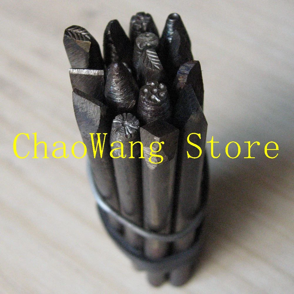 16PCS 20PCS DIY Tools Assorted punches Steel Stamp Punch Set