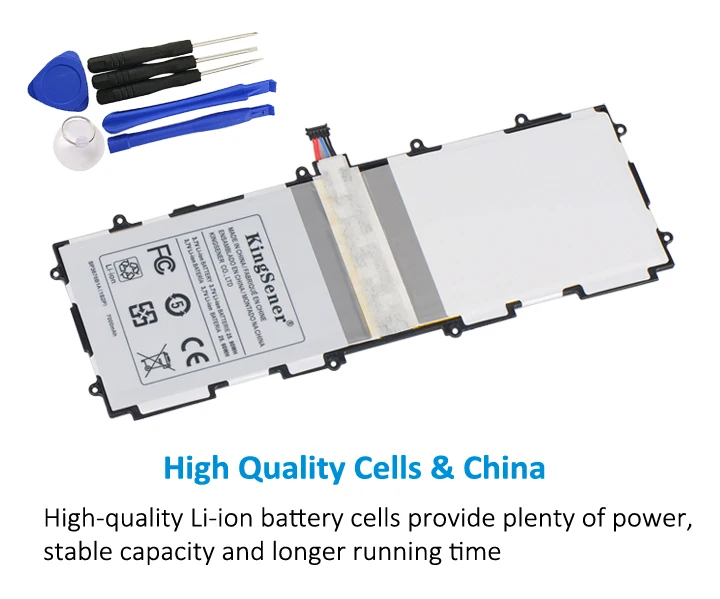 SP3676B1A(1S2P) New Battery for Samsung Galaxy Tab 2 10.1 GT-N8000 GT-N8010 GT-N8013 GT-P5100 GT-P5110 P5113 P7510 P7500 P5100