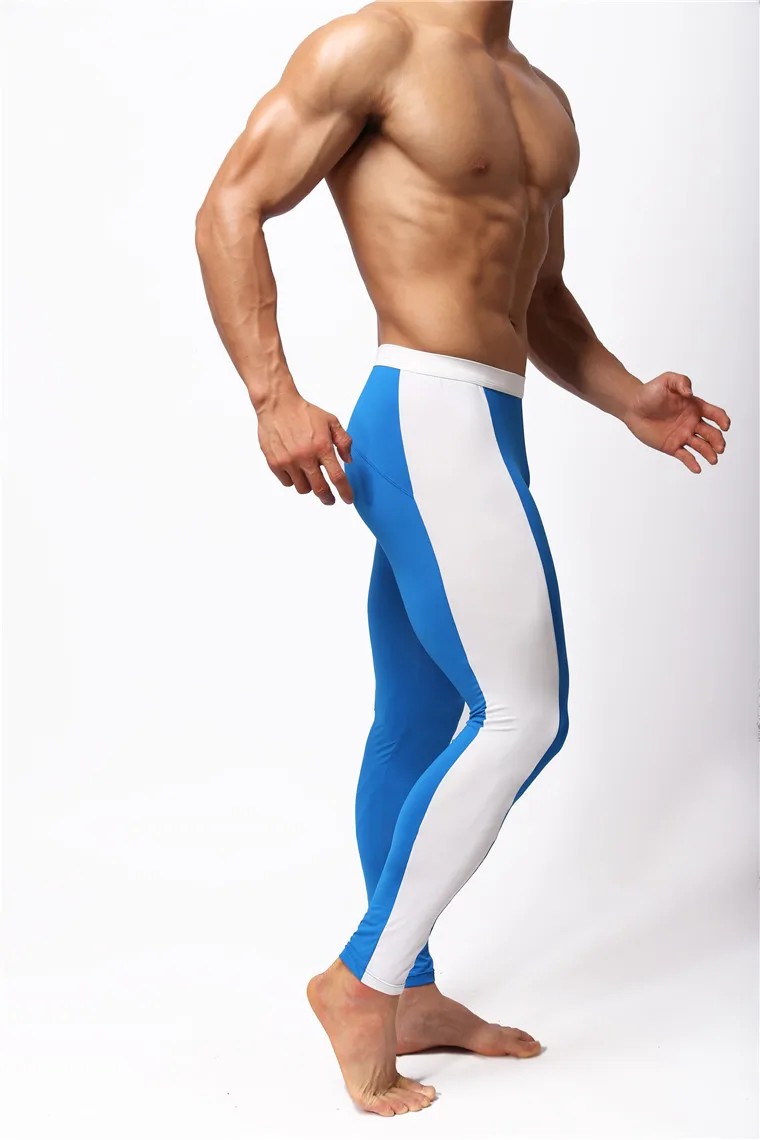 BRAVE PERSON New Men\'s Compression Under Base Layer Long Tight Stretch Pants # FY06