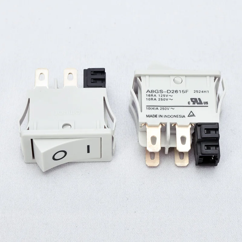 OMRON Safety Ship Type Switch 10A 250V Rocker Power Switch With Overload Current Inductance Protection For High-end Audio