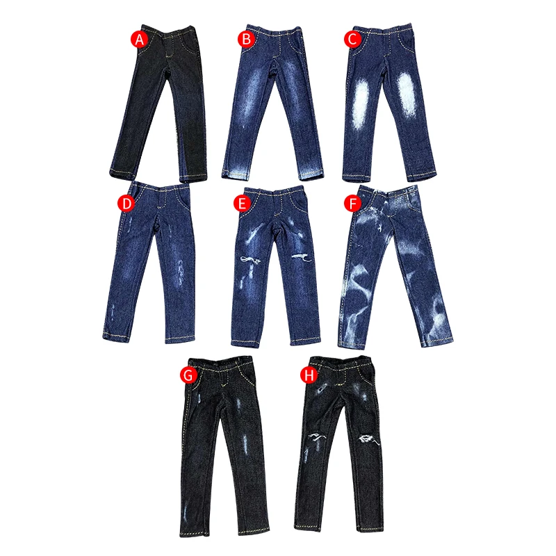 1/12 skala Männlichen Klassischen Jeans für 6 zoll Action Figur Körper Dressup Zubehör Mini Soldat Militär Modell Geändert Kleidung