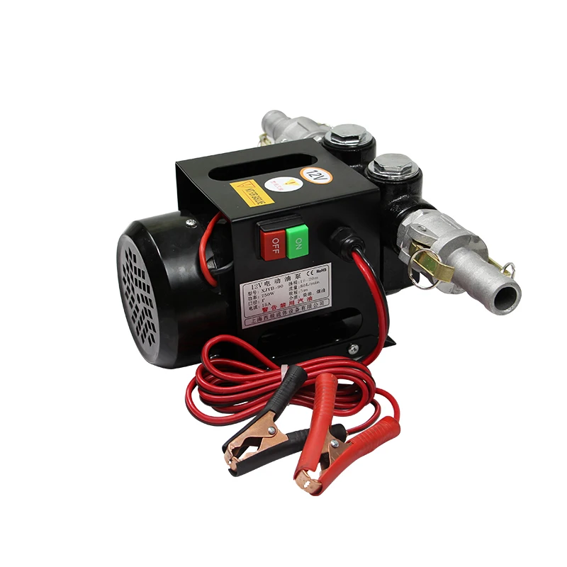 12V 24V Máy Bơm Nước Tự Hút + 8M Ống Dầu + Đo Sáng Súng Điện Bơm Dầu Tinh Dầu bơm Bơm Dầu Đặc Biệt Cho Diesel Excavatori L
