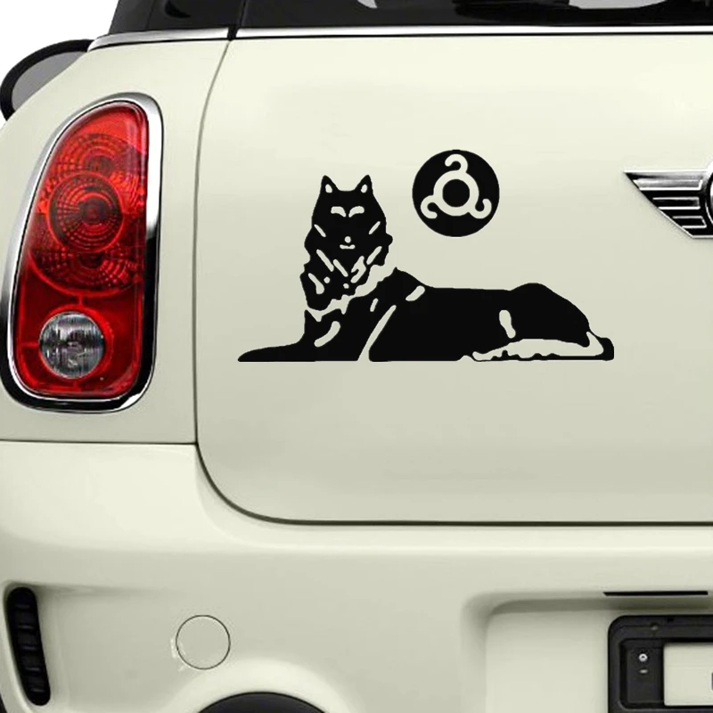 CK20265# Vinyl Decal Chechnya Wolf Car Sticker Waterproof Stickers on Truck Bumper Rear Window