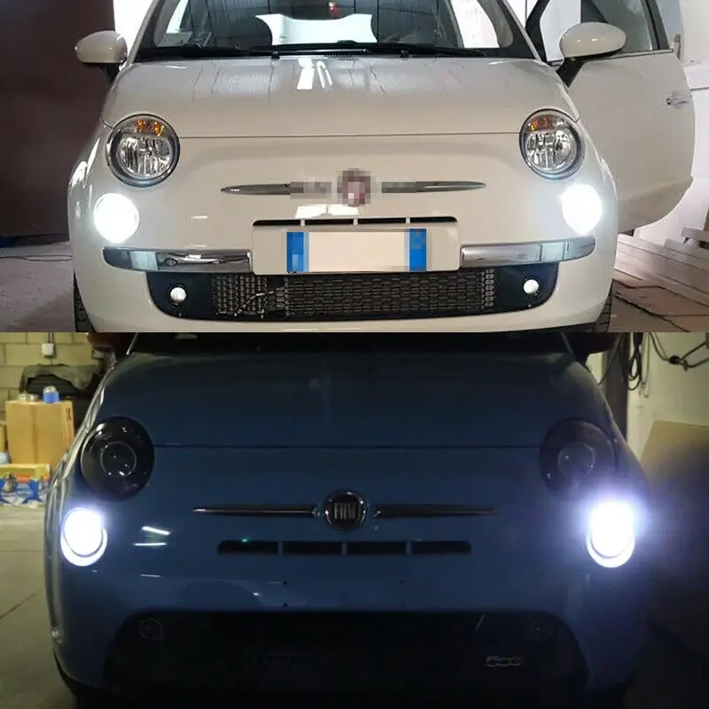 2 adet T20 7443 W21/5W Xeno yüksek güçlü LED ampuller otobüsleyebilir 2009 2010 2011 2012 2013-2021 Fiat 500 500L gündüz farı