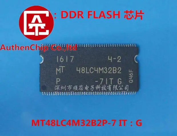 

10pcs 100% orginal new in stock MT48LC4M32B2P-7 IT:G 4M*32-bit SDRAM chip