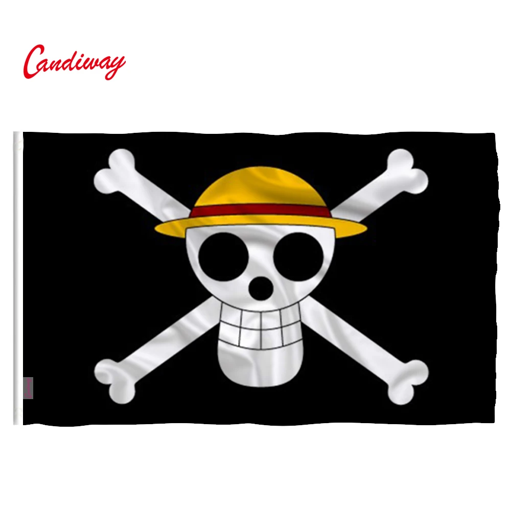 Hat pirates banner of custom props COSPLAY animation around pirates flag pirate skeleton flag 90*60cm