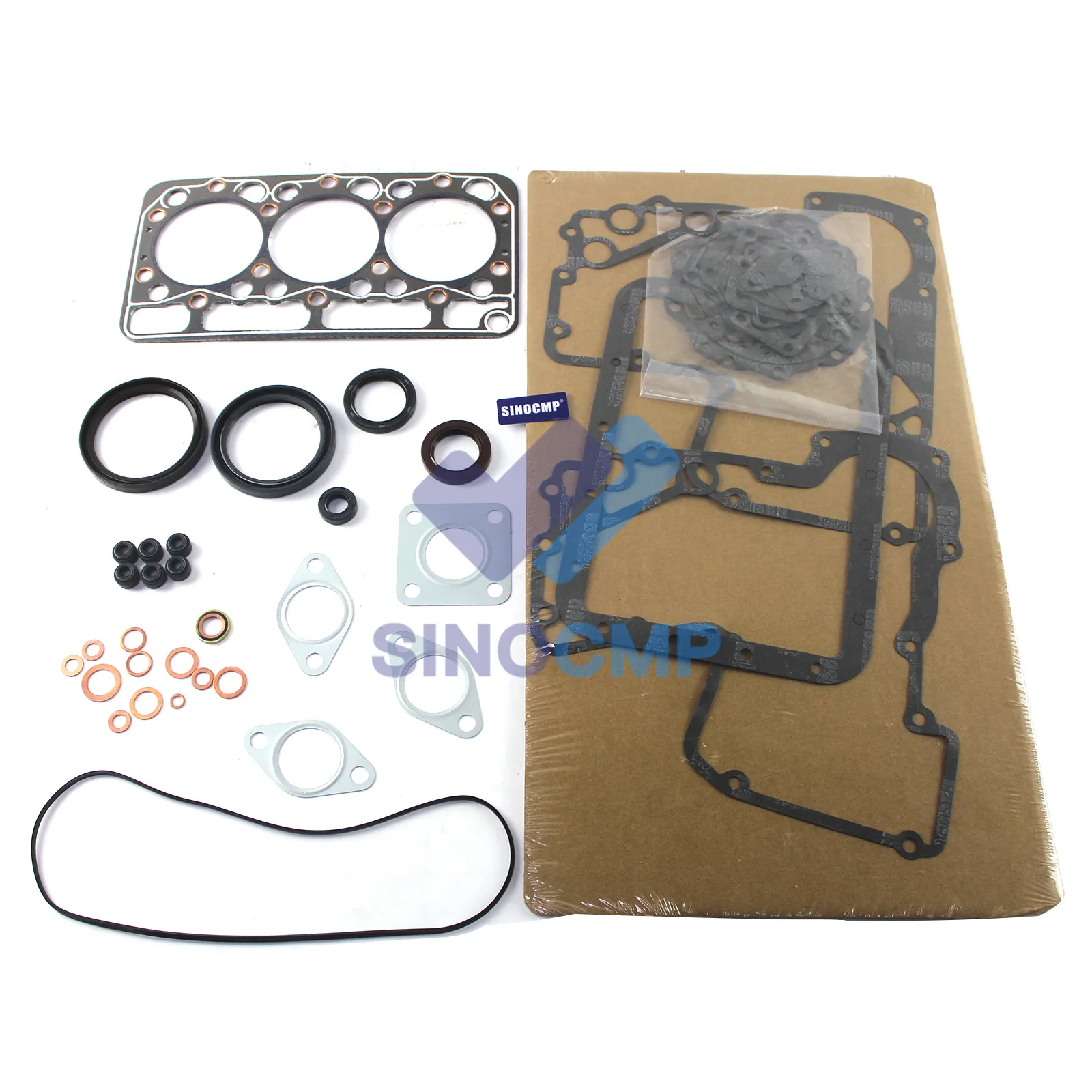 D950 Engine Gasket Kit For Kubota B8200HST-E F2100E KH41 KH61 Tractor