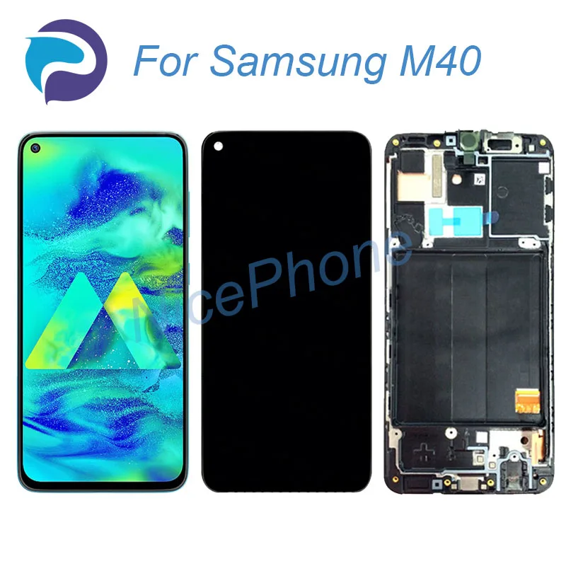 

Samsung M40 LCD Screen + Touch Digitizer Display 2340*1080 SM-M405F, SM-M405FN, SM-M405G M40 LCD Screen display