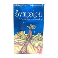 Cartas de Tarot de Symbolon, baraja de Tarot en inglés, bonito Oso de goma, guía en PDF para uso personal