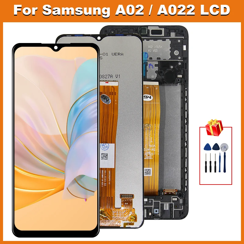 6.5'' Display For Samsung Galaxy A02 A022F LCD Display Touch Screen Digitizer Replacement For Samsung A022M A022M/DS A022G LCD